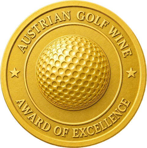 Goldmedaille Austrian Golf Wine, Award of Excellence